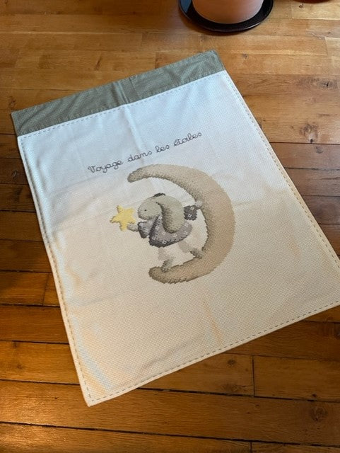 Fiche broderie "Le lapin"