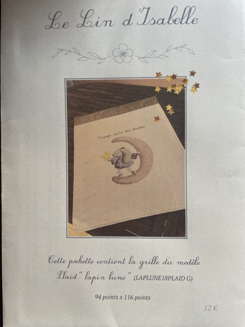Fiche broderie "Le lapin"