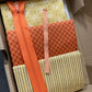 Kit "organisateur de sac" grand modèle ocre et orange