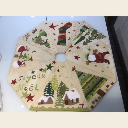 Fiche "Tour de sapin de Noël"